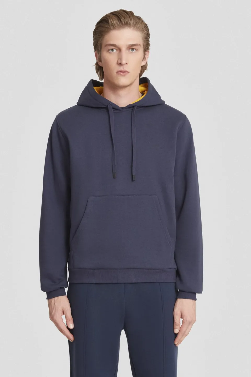 ciesse-outdoor-hoodie-blau-mit-kapuze-k-ngurutasche image 1