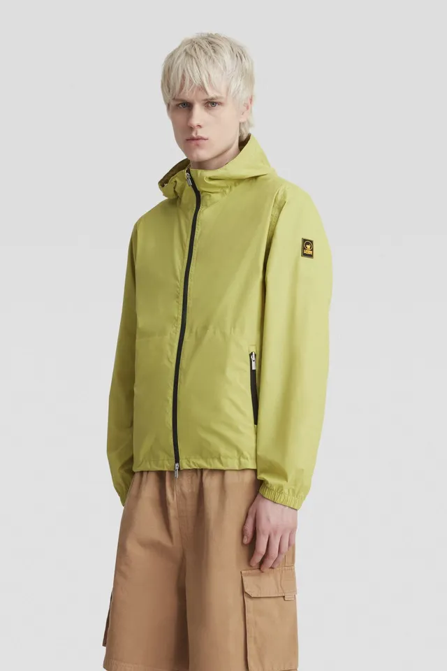 ciesse-windjacke-gr-n-mit-kapuze-leicht-wasserdicht-packbar image 1