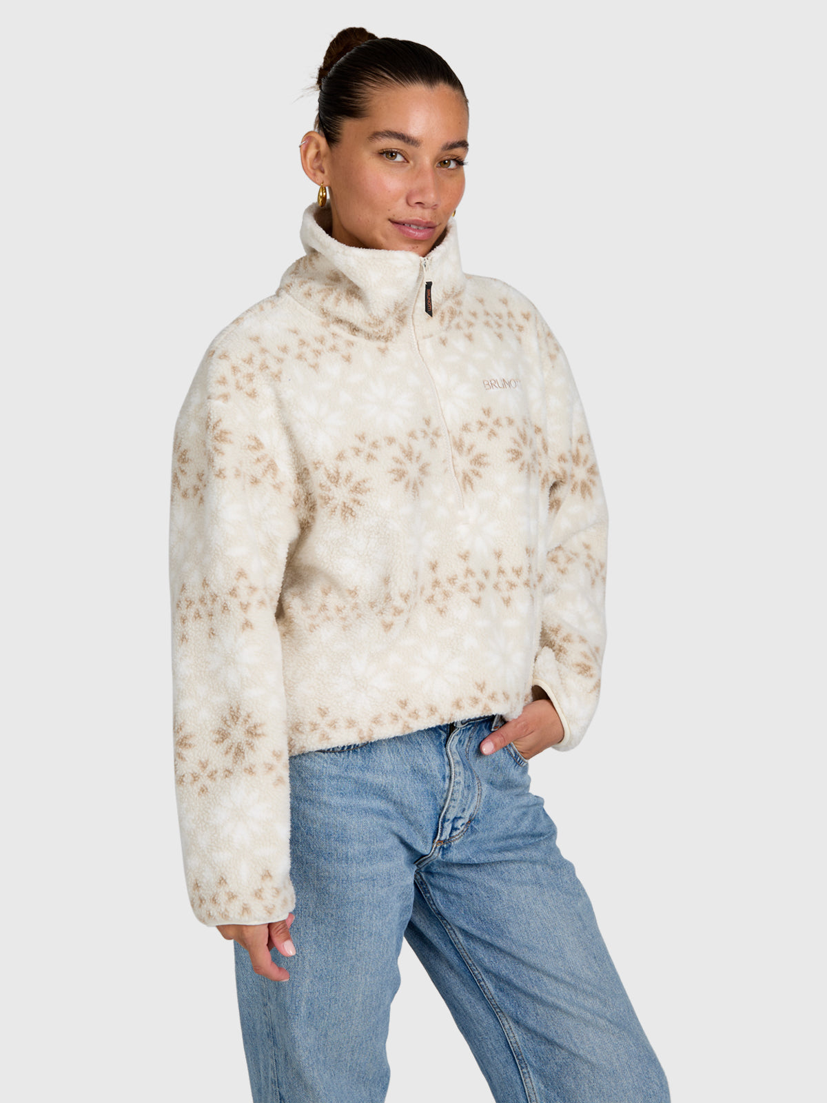 brunotti-rezan-fleece-damen-moonbeam-lockerer-fit image 4