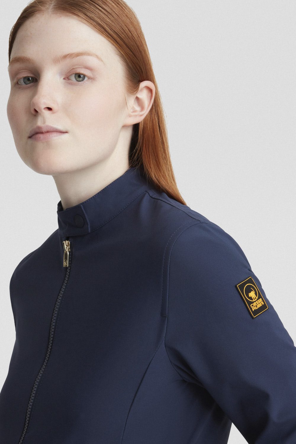 ciesse-outdoor-biker-softshelljacke-blau-full-zip-slim-fit image 6