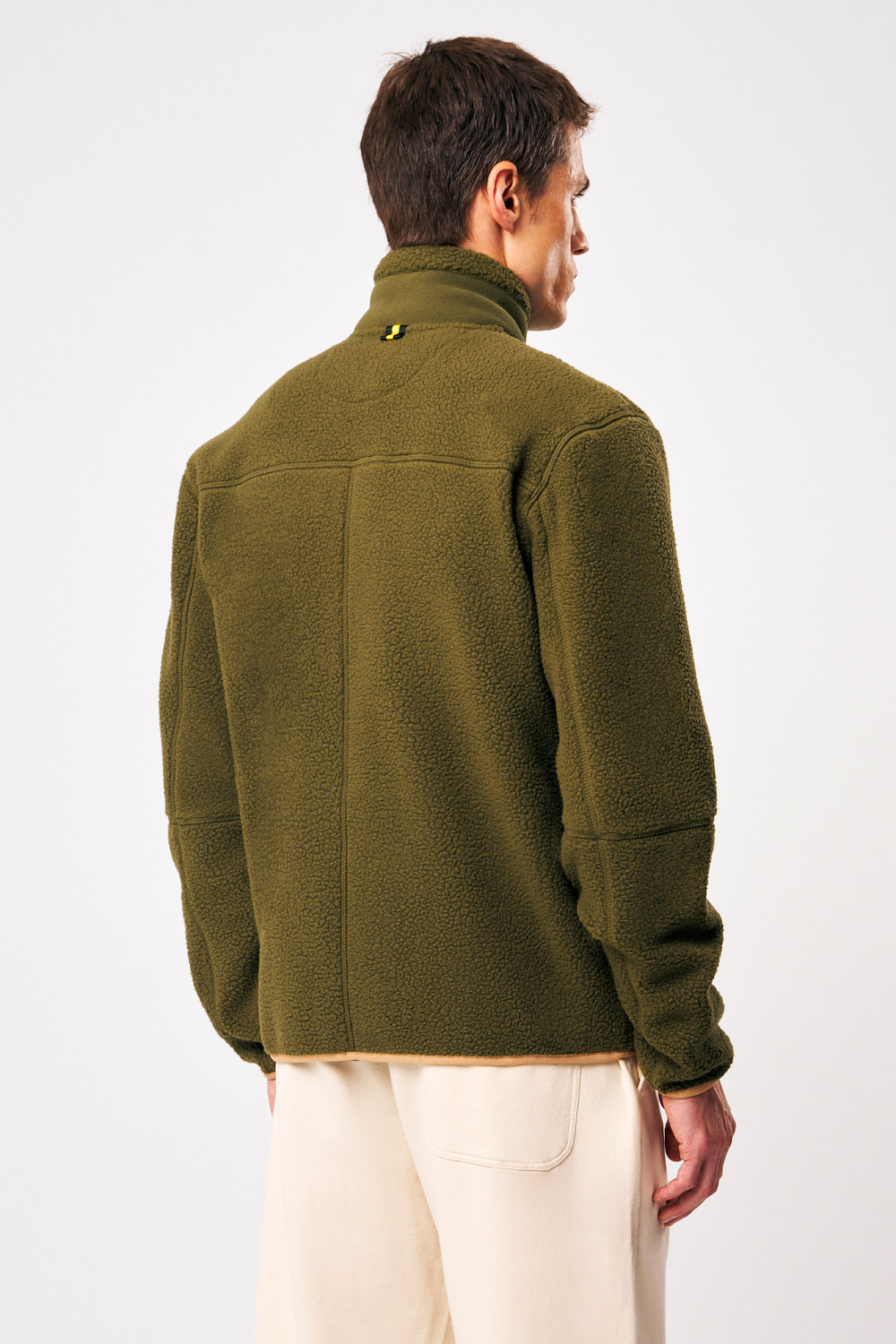 ciesse-lionel-teddyjacke-herren-gr-n-regular-reiverschluss image 5