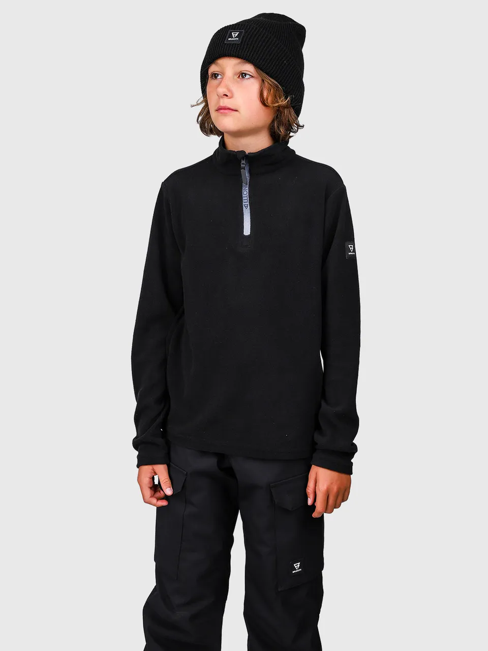 brunotti-tenny-fleece-jungen-skifleece-schwarz image 1