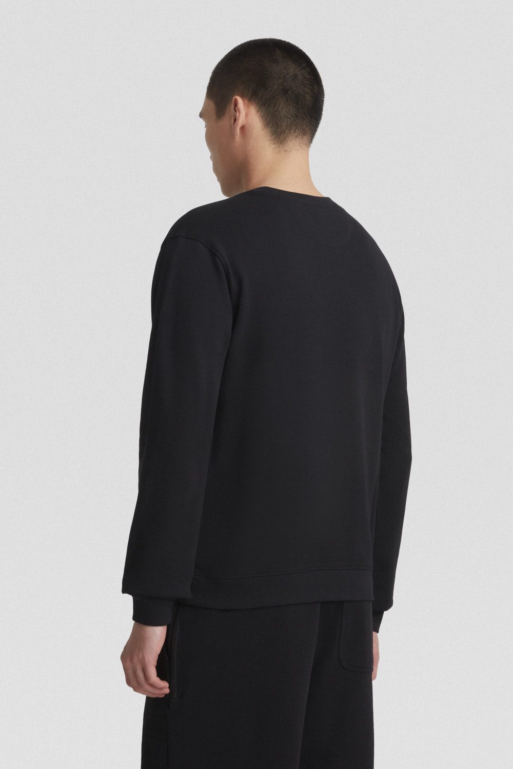 ciesse-felpe-sweatshirt-herren-schwarz-baumwolle-rundhals image 2