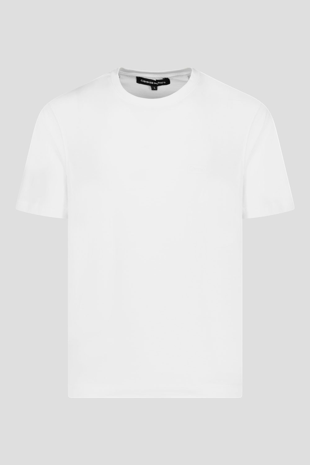 ciesse-outdoor-t-shirt-rundhals-weiss-baumwolle image 3