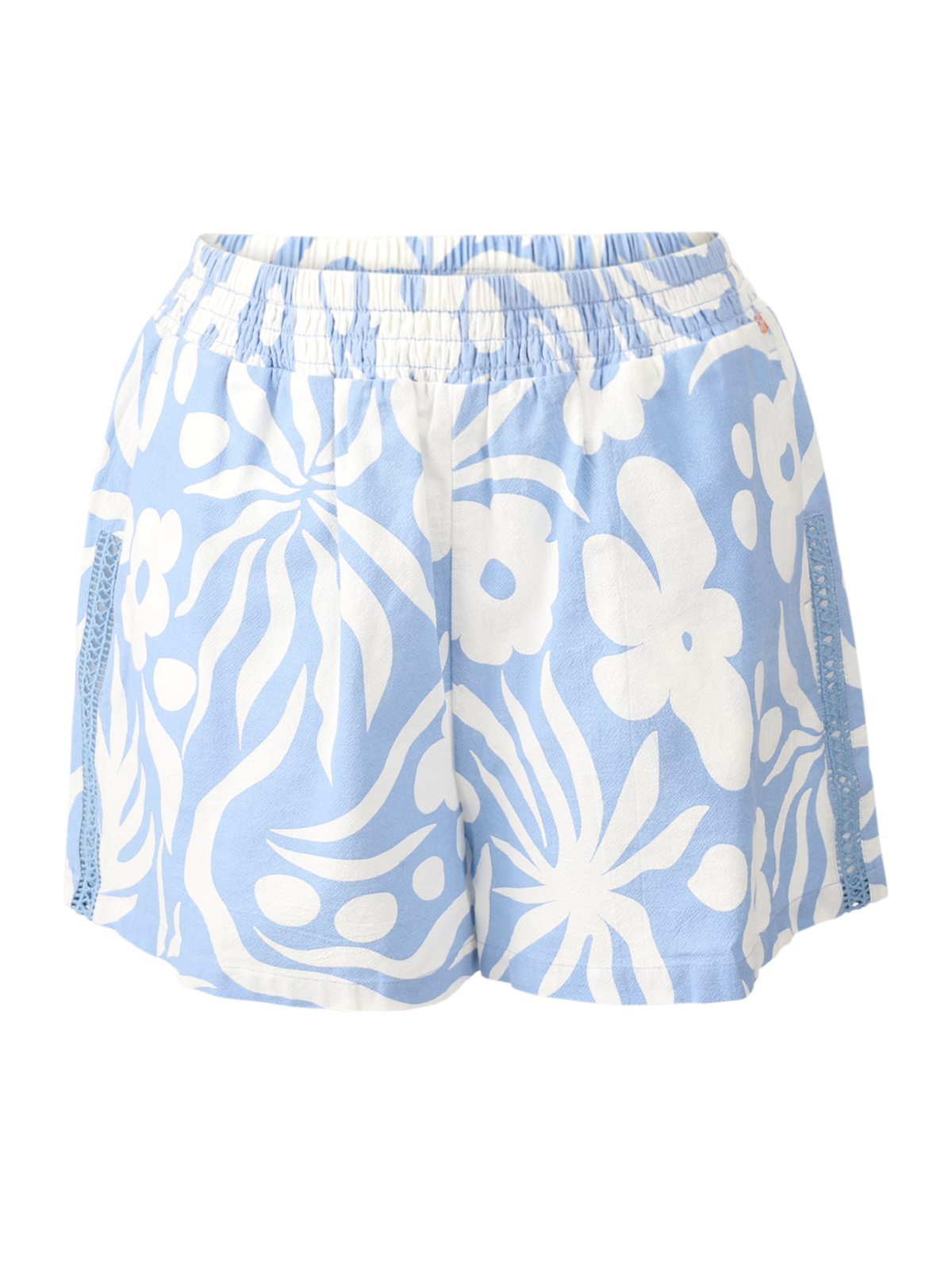 brunotti-candice-swirl-damen-shorts-blau-floral-baumwolle image 8