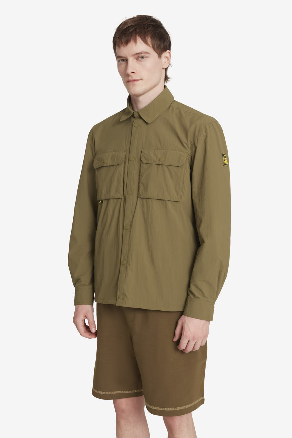 ciesse-outdoor-helzan-hemdjacke-oliv-leicht-herren image 2