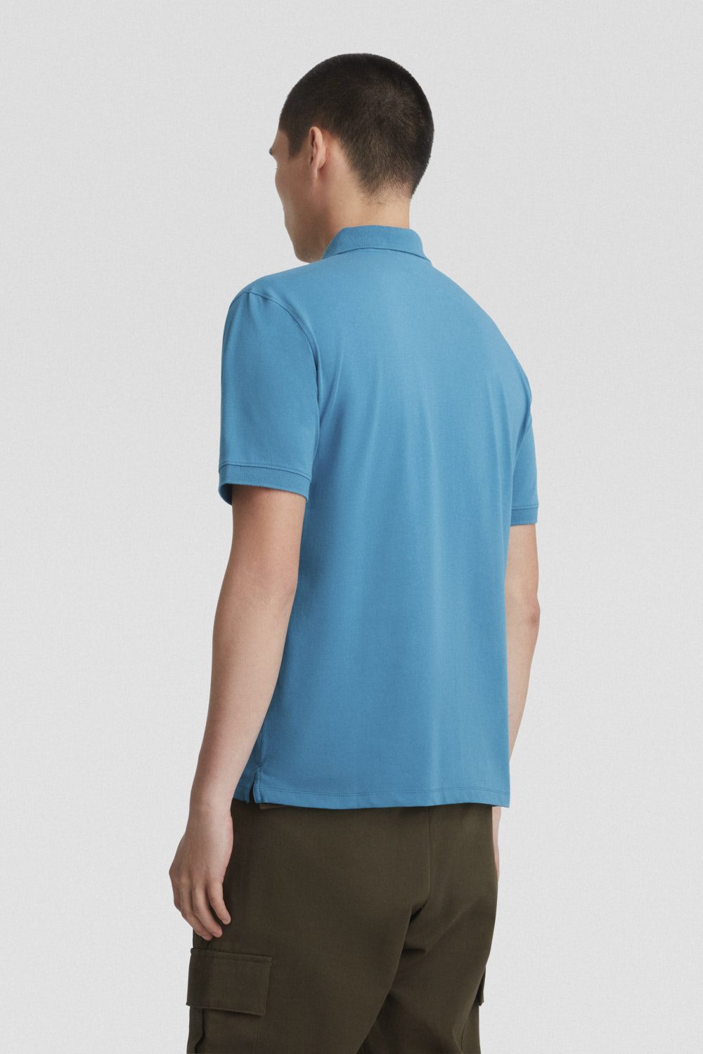 ciesse-outdoor-polo-herren-petrol-stretch-jersey-knopfleiste image 4