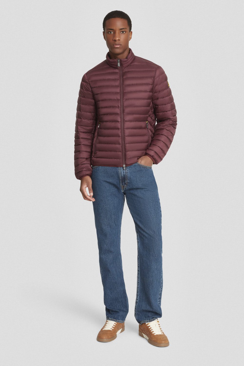 ciesse-outdoor-piumini-daunenjacke-mahagoni-ohne-kapuze-800fp image 1