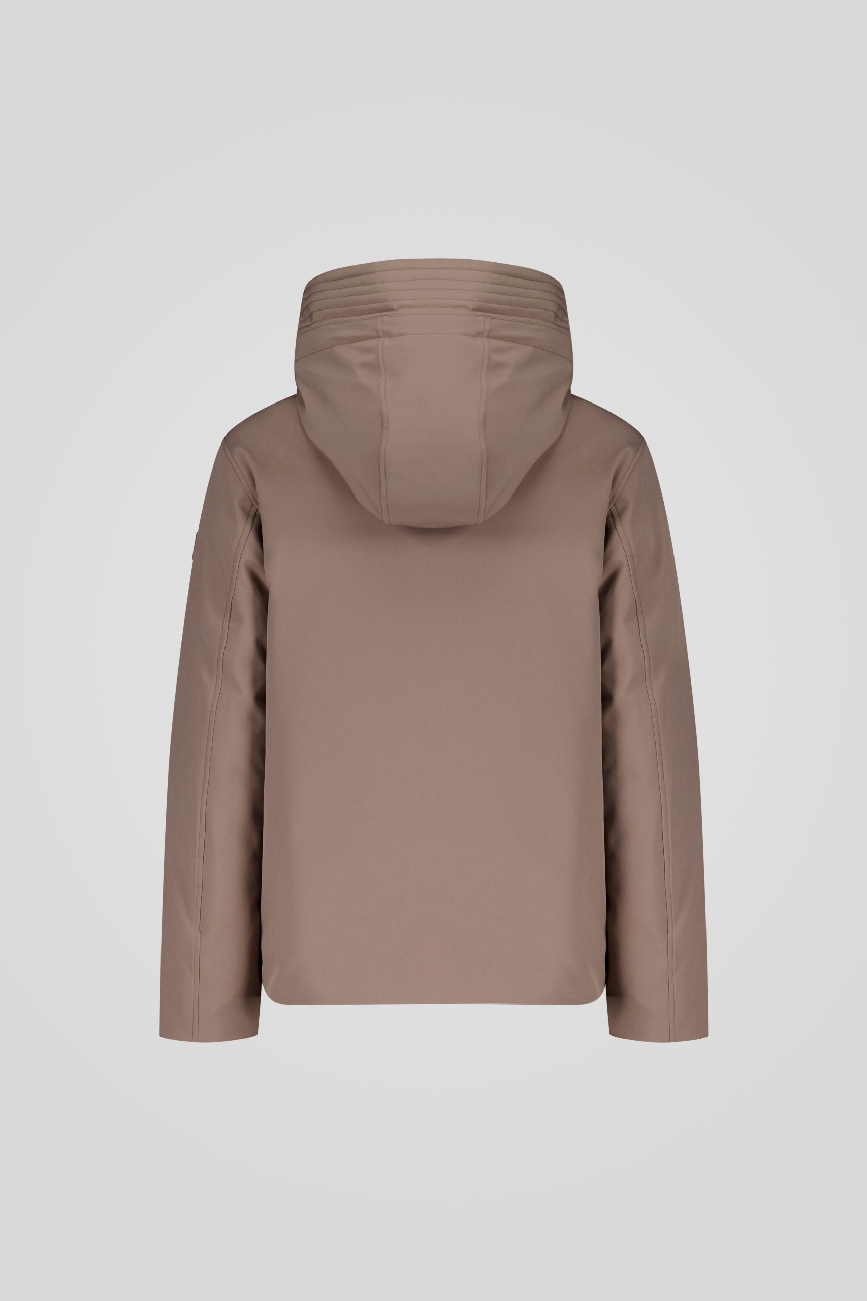 ciesse-outdoor-softshelljacke-beige-kurz-box-fit-kapuze image 6