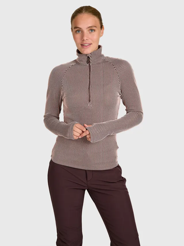 brunotti-kiana-women-snow-fleece-raisin-slim-fit image 1