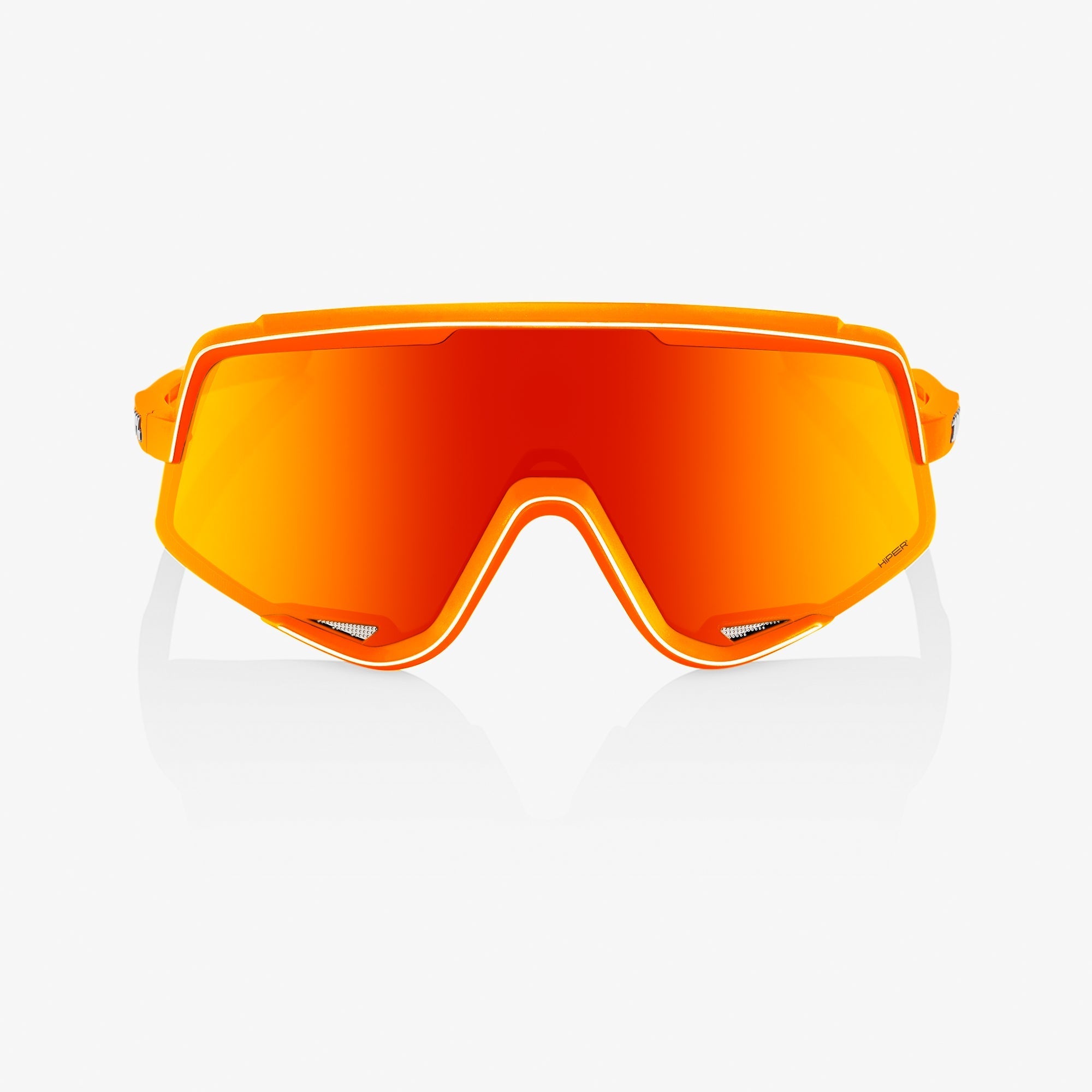 100-glendale-sonnenbrille-orange-hiper-red-mirror image 2