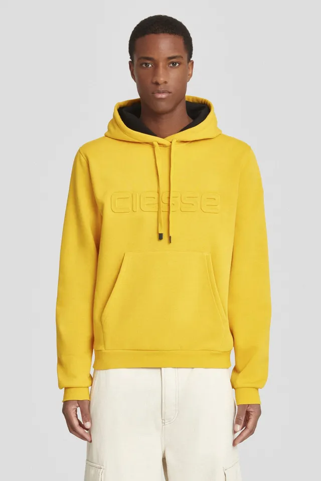 ciesse-outdoor-felpe-hoodie-gelb-baumwolle-logo-relief image 1