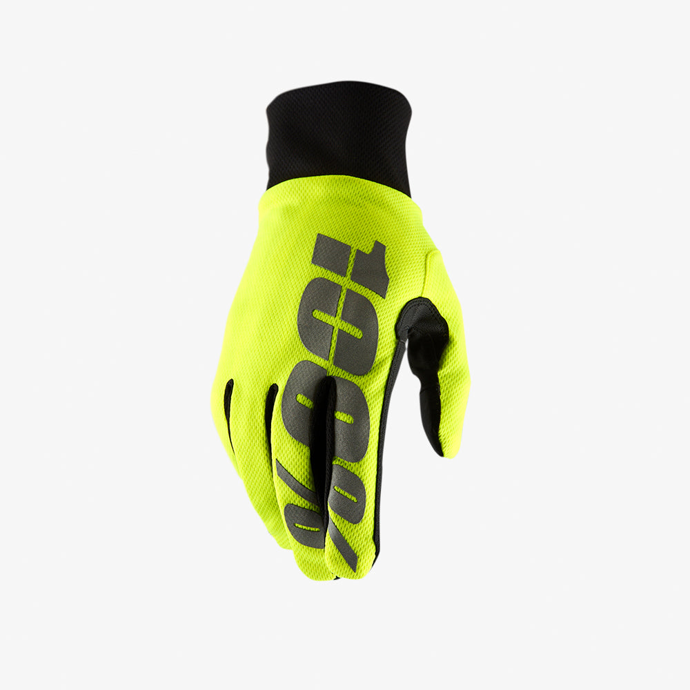 100-hydromatic-handschuhe-fluo-yellow-wasserdicht-1-paar image 1