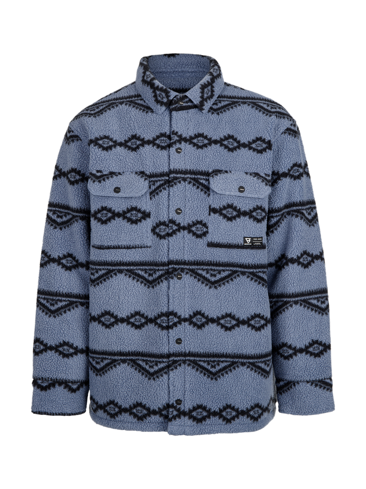 brunotti-kevionnet-fleecejacke-flint-stone-herren-loose-fit image 7