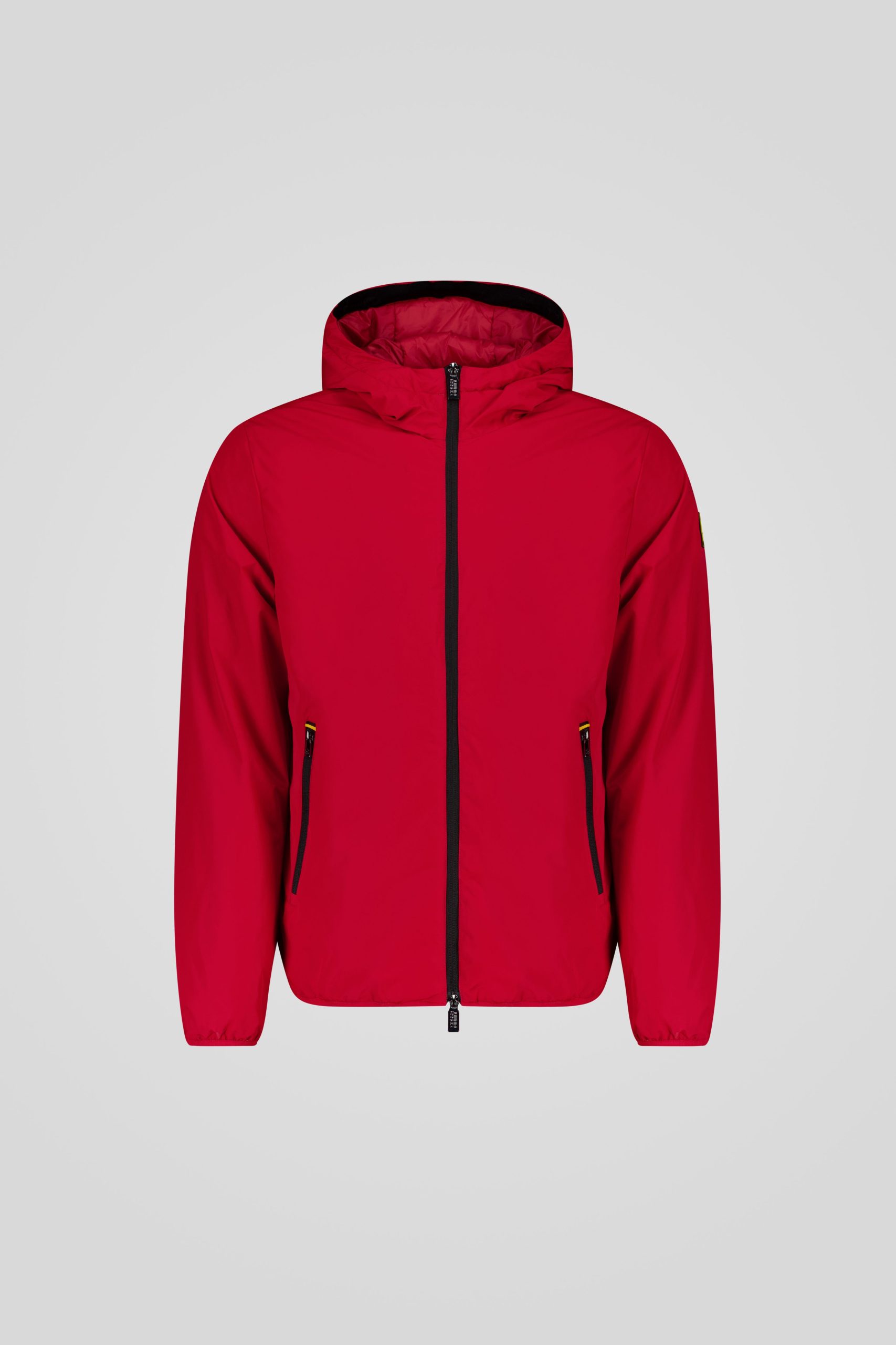 ciesse-outdoor-winterjacke-rot-kapuze-wattiert-dwr image 5