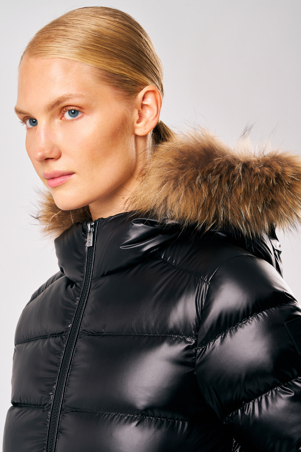 ciesse-lia-real-fur-winterjacke-damen-schwarz-pelz image 3