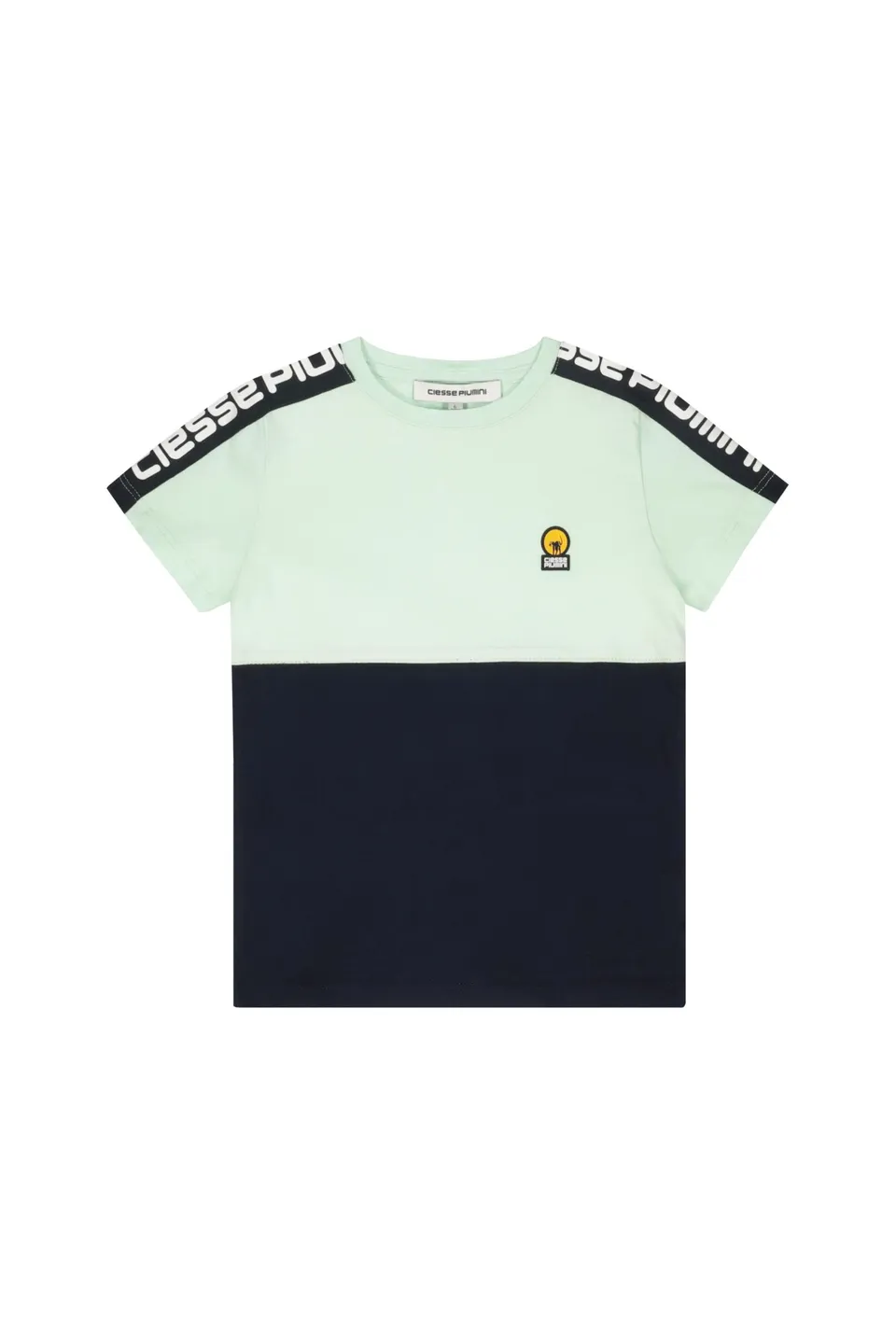 ciesse-outdoor-tanos-boy-t-shirt-kinder-blau-gr-n-baumwolle image 1