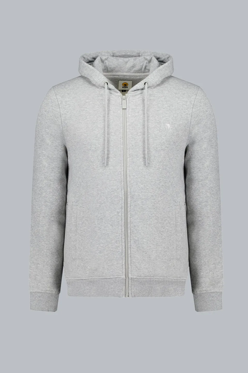 ciesse-hazy-2-0-full-zip-hoodie-grau-mit-kapuze image 1