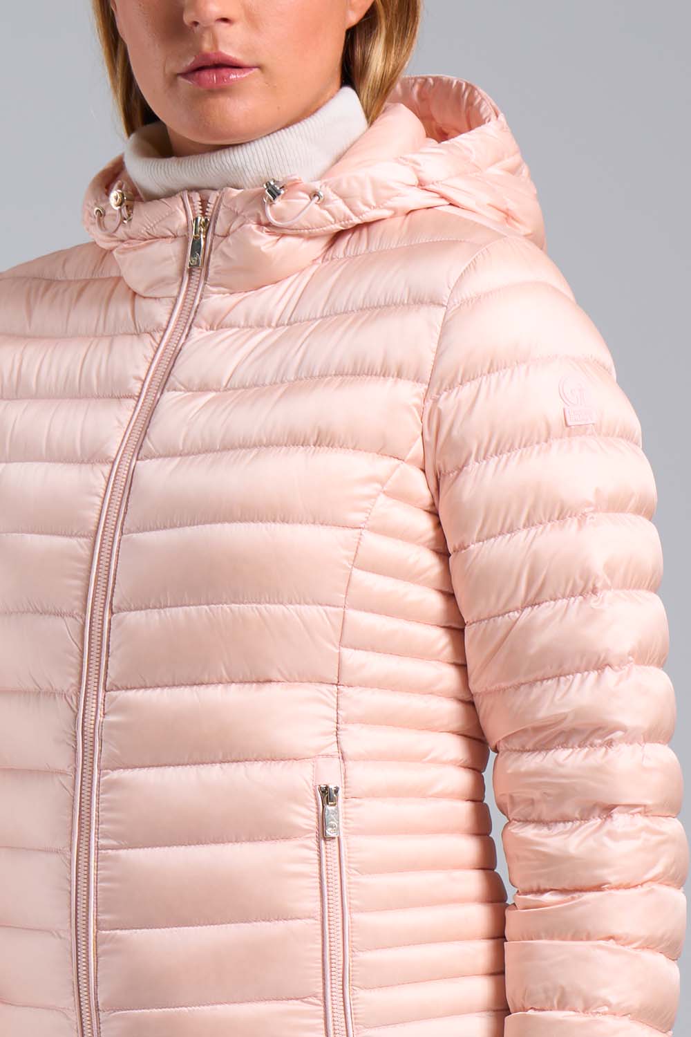 ciesse-outdoor-aghata-daunenjacke-damen-hellrosa-kapuze image 6