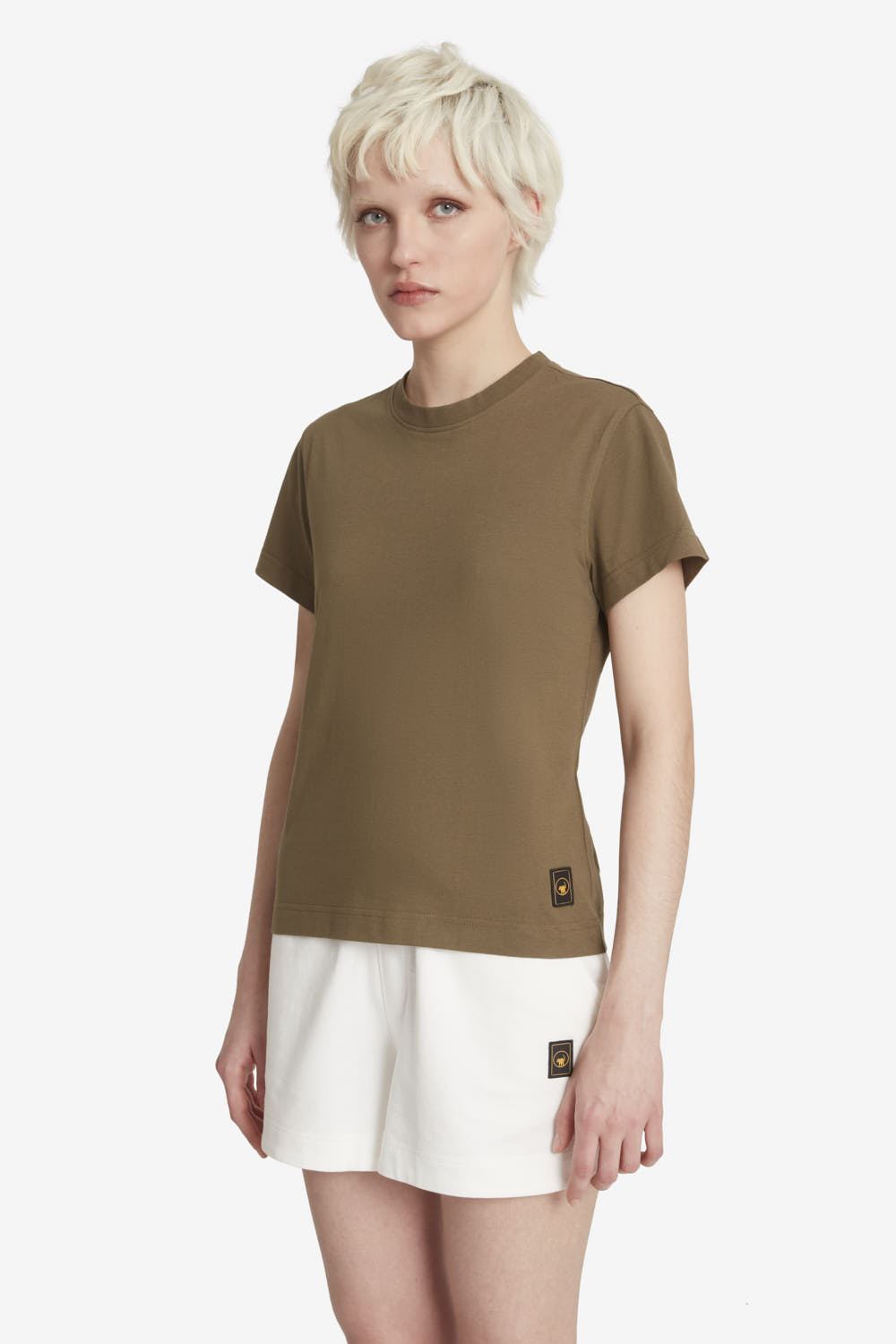 ciesse-larin-3-0-t-shirt-damen-oliv-baumwolle image 2