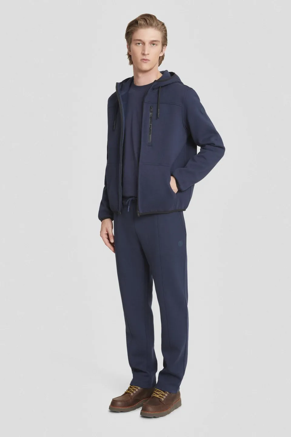 ciesse-outdoor-felpe-hoodie-blau-kapuze-brusttasche image 1