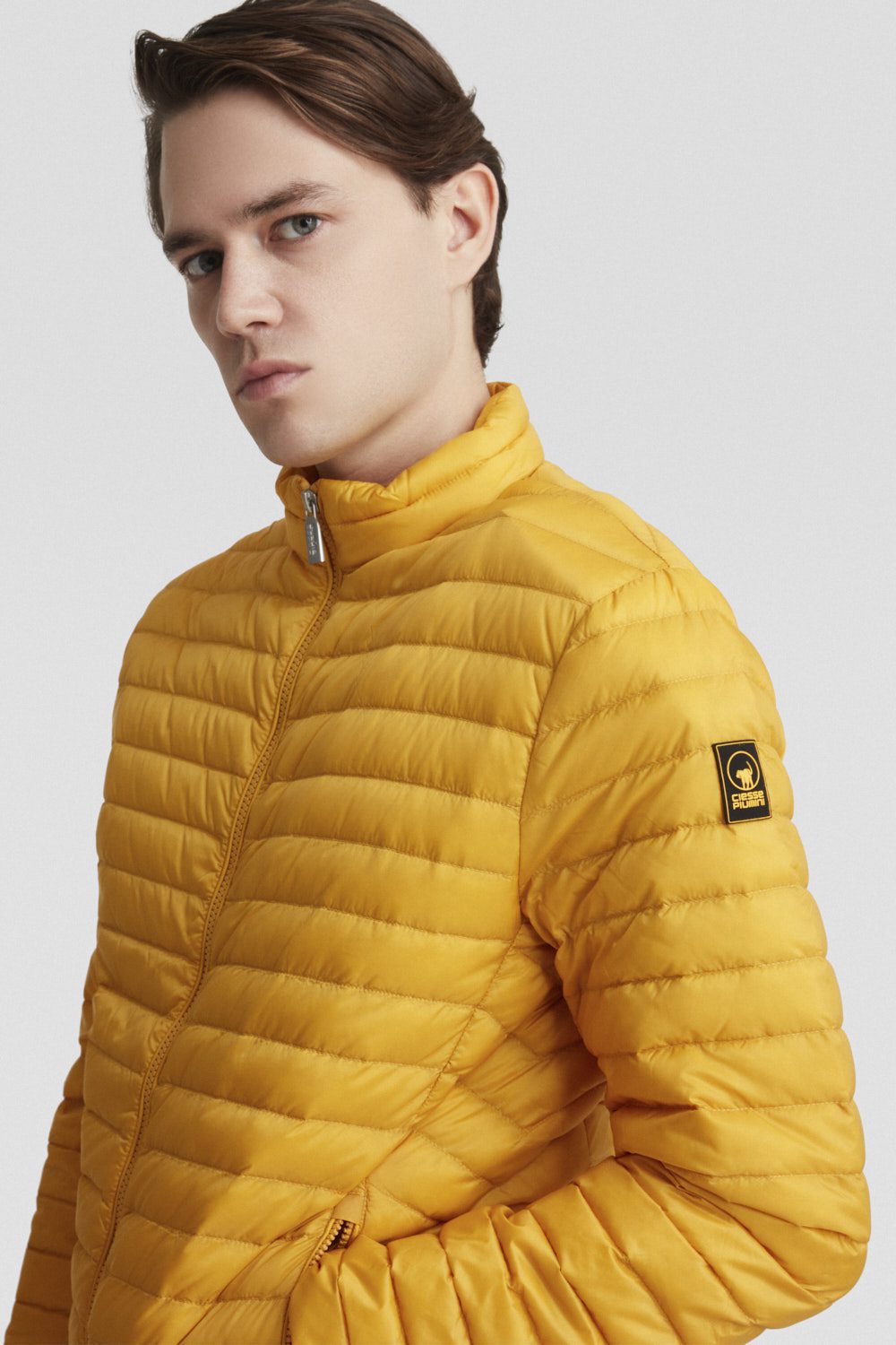 ciesse-piumini-daunenjacke-gelb-leicht-echte-daune image 4