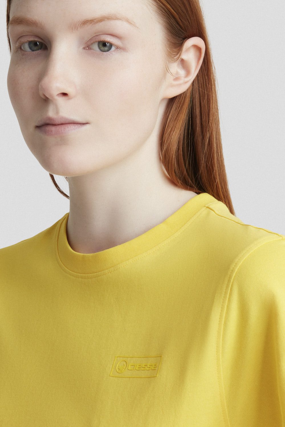 ciesse-outdoor-t-shirt-gelb-rundhals-baumwolle-logo image 6
