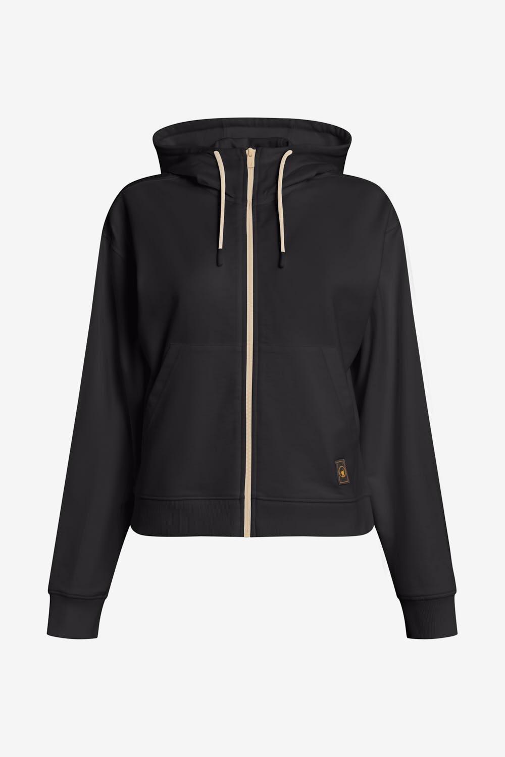 ciesse-outdoor-natalie-hoodie-damen-schwarz-baumwolle image 5