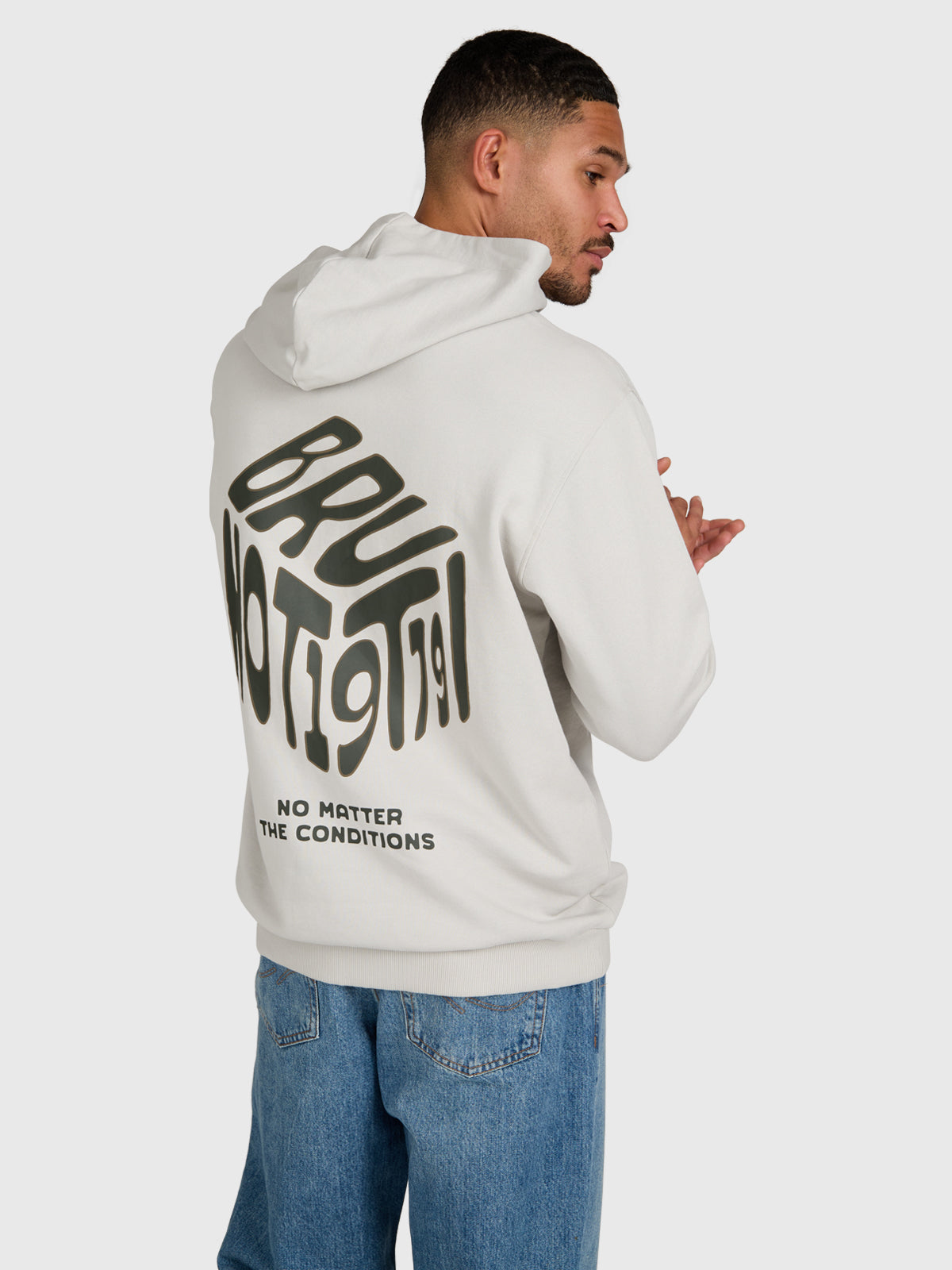 brunotti-mynne-herren-hoodie-soft-grey image 2