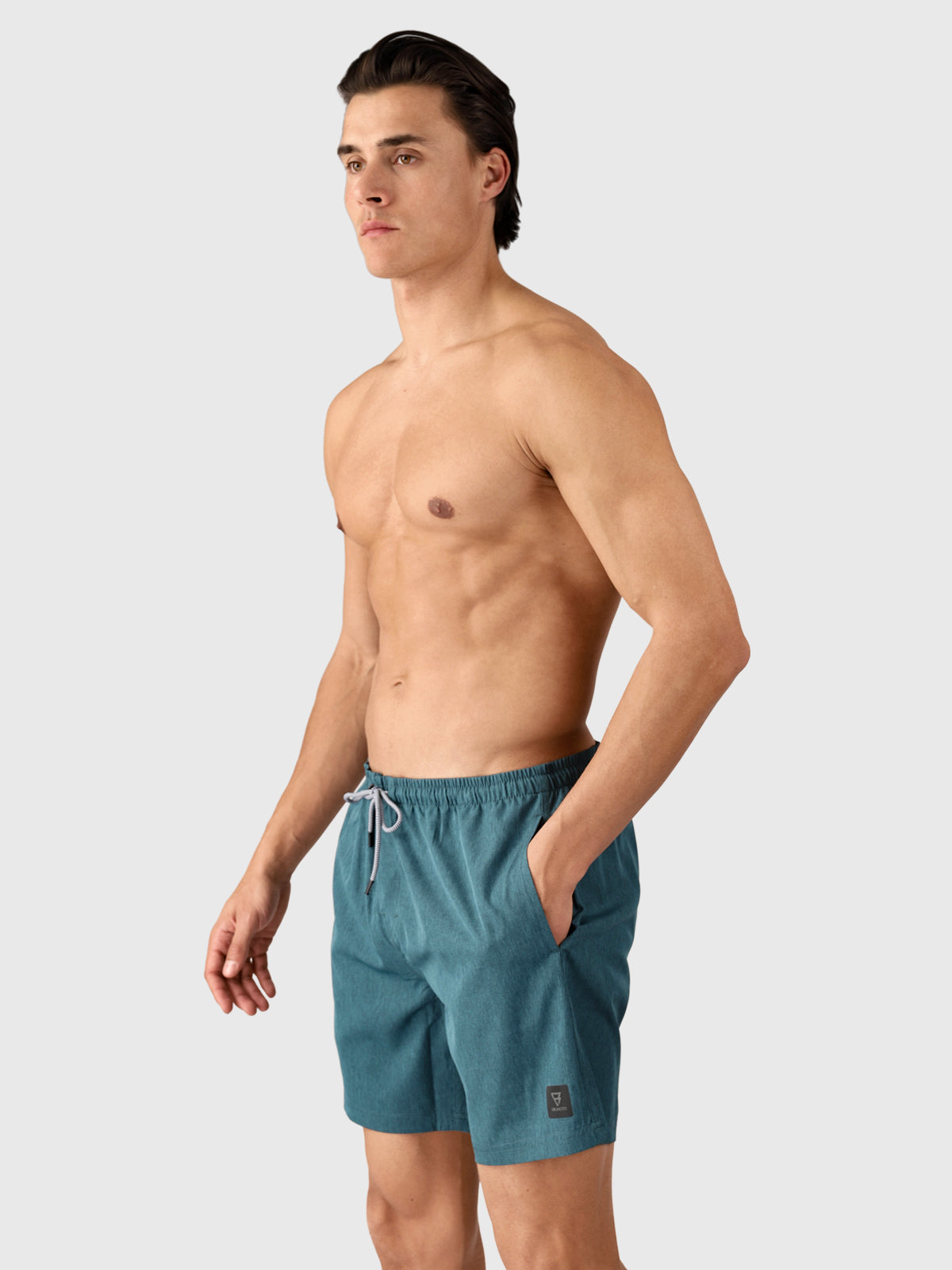 brunotti-volleyer-badeshorts-herren-fuel-green-polyester-stretch image 5