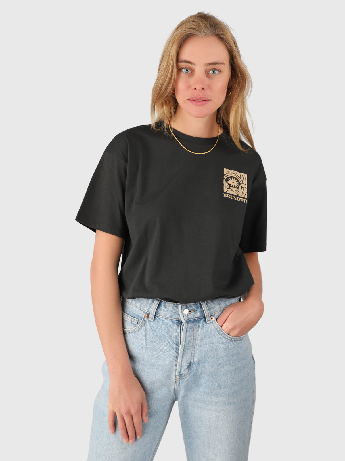 brunotti-seaya-swirl-t-shirt-damen-pirate-black-print image 2