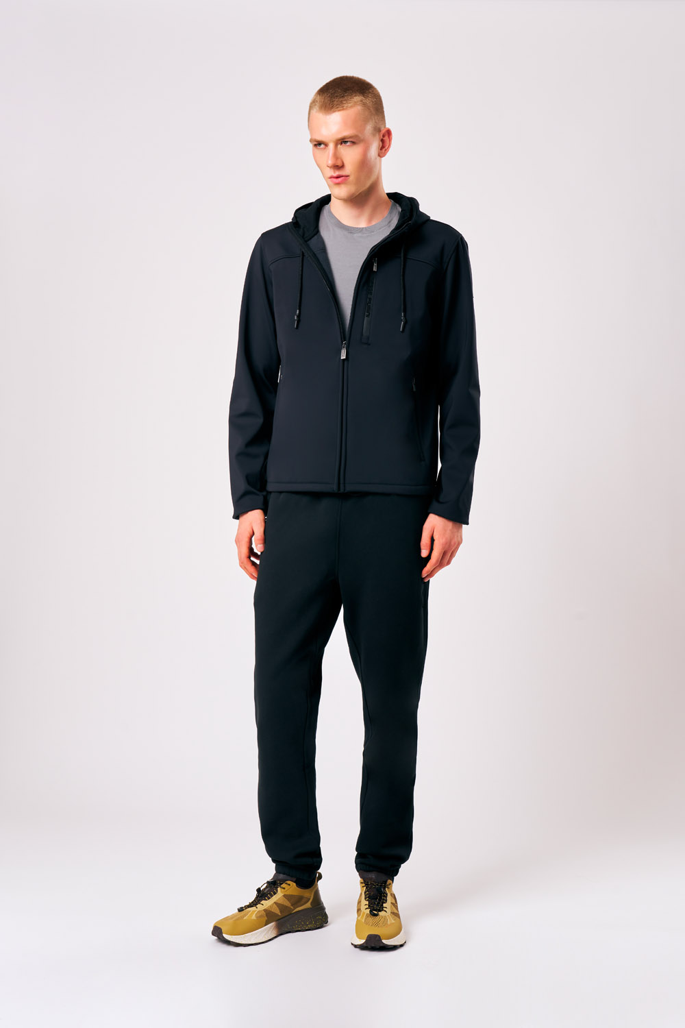 ciesse-outdoor-doug-4-0-hoodie-schwarz-herren-kapuze image 2
