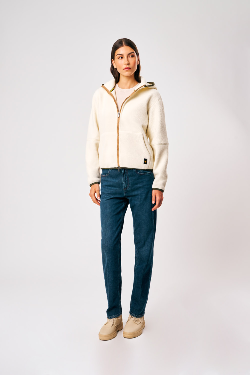 ciesse-alix-teddy-sweatjacke-wei-damen-fleece image 2
