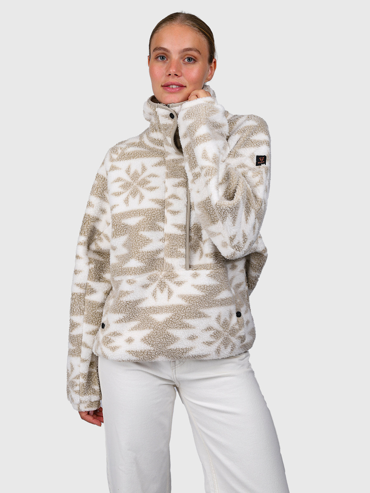 brunotti-powchou-print-fleecejacke-damen-polar-fungi-alloverprint image 3