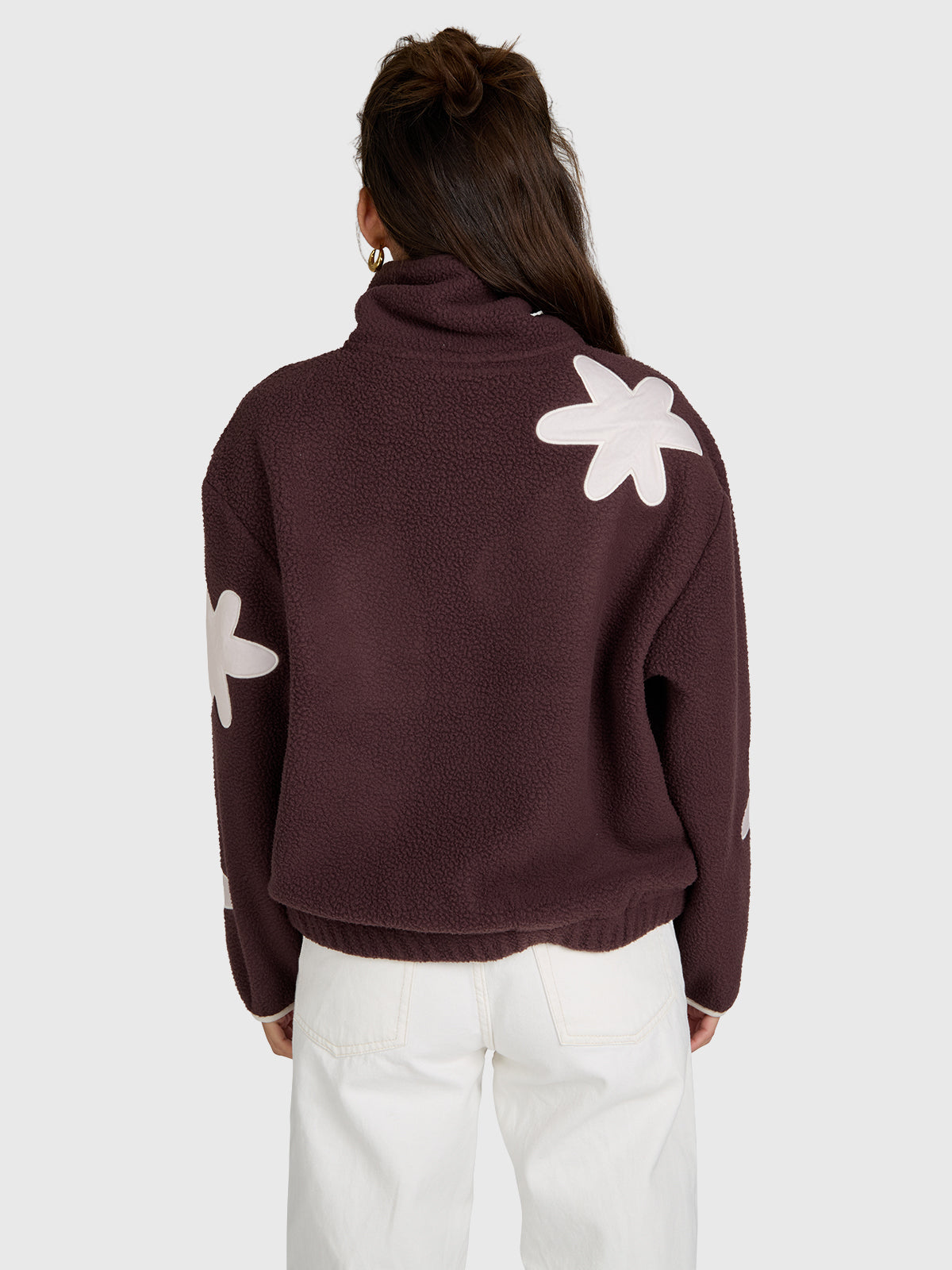 brunotti-kirsten-damen-fleece-raisin-lockerer-schnitt image 2