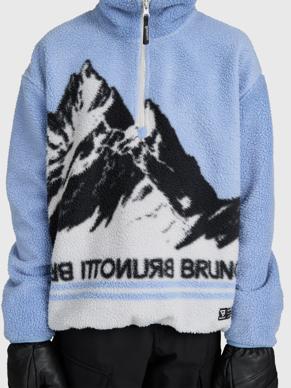 brunotti-reggios-fleece-jungen-flint-stone-urban-loose-fit image 6