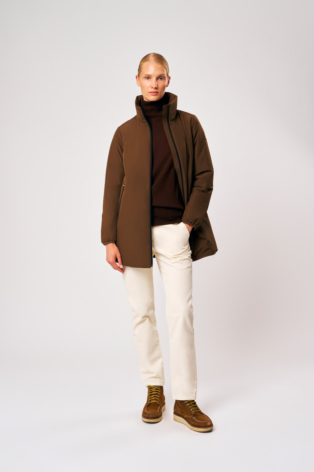 ciesse-outdoor-catalina-damen-bergangsjacke-mocca-braun image 2