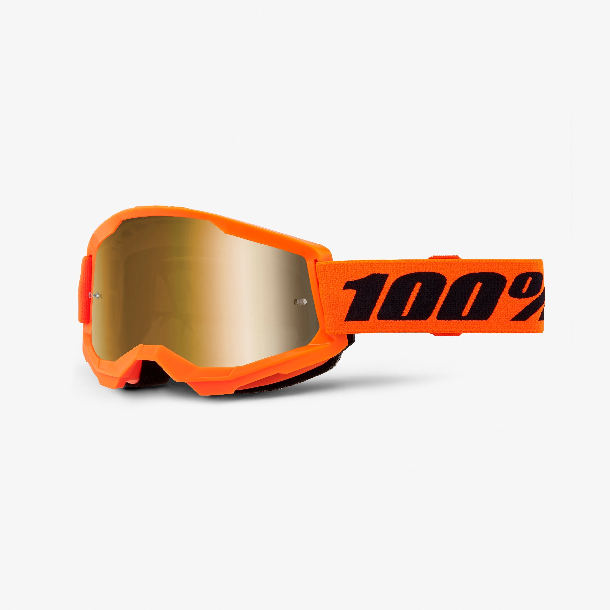 100-strata-2-goggle-neon-orange-crossbrille-klar image 1