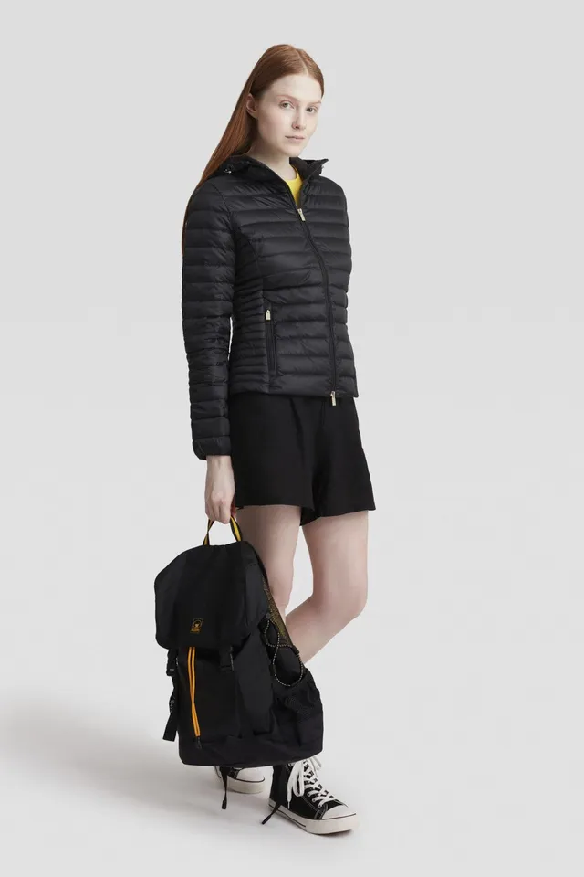 ciesse-outdoor-daunenjacke-schwarz-mit-kapuze-leicht-800fp image 1