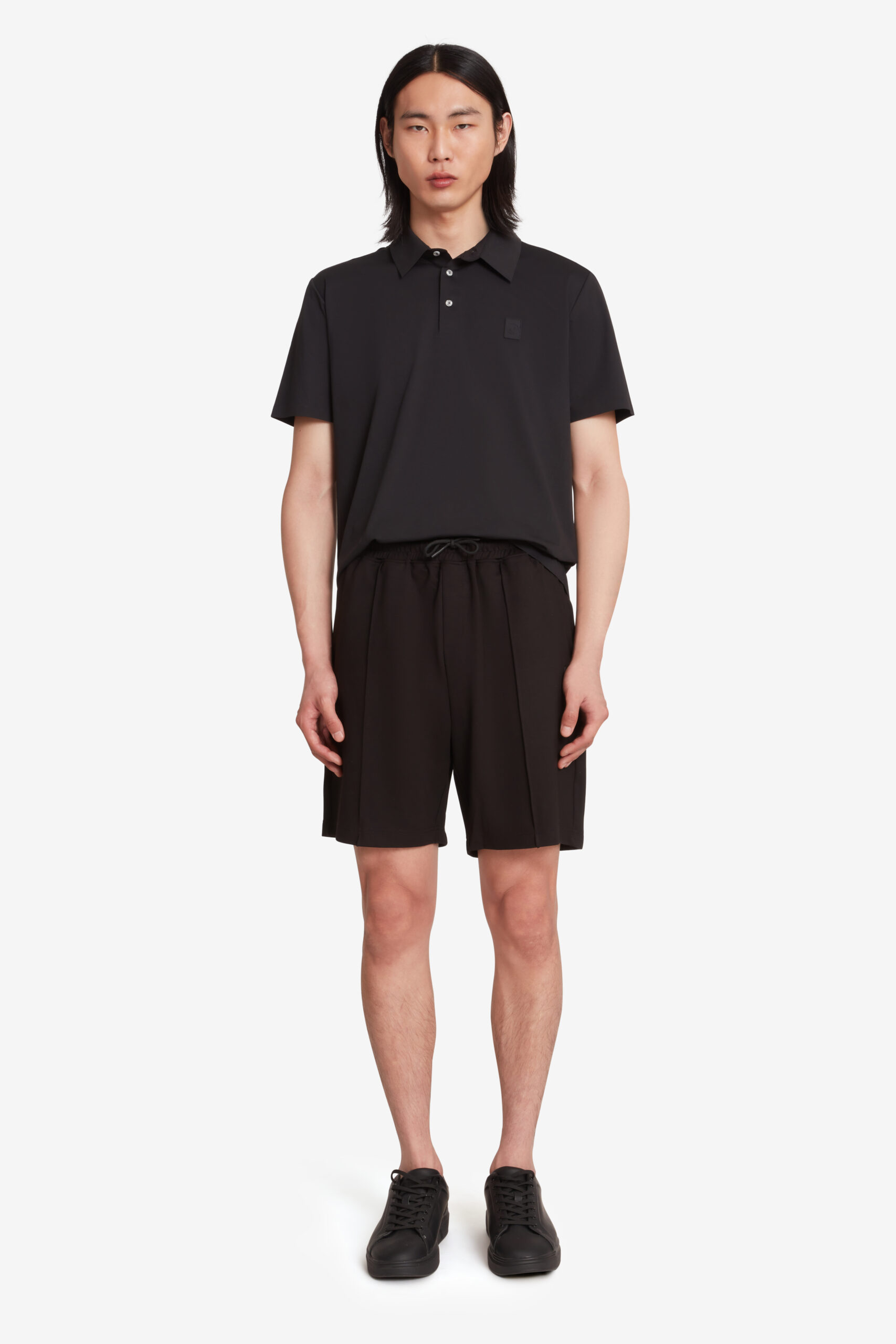ciesse-outdoor-damien-polo-schwarz-polyester-atmungsaktiv image 1