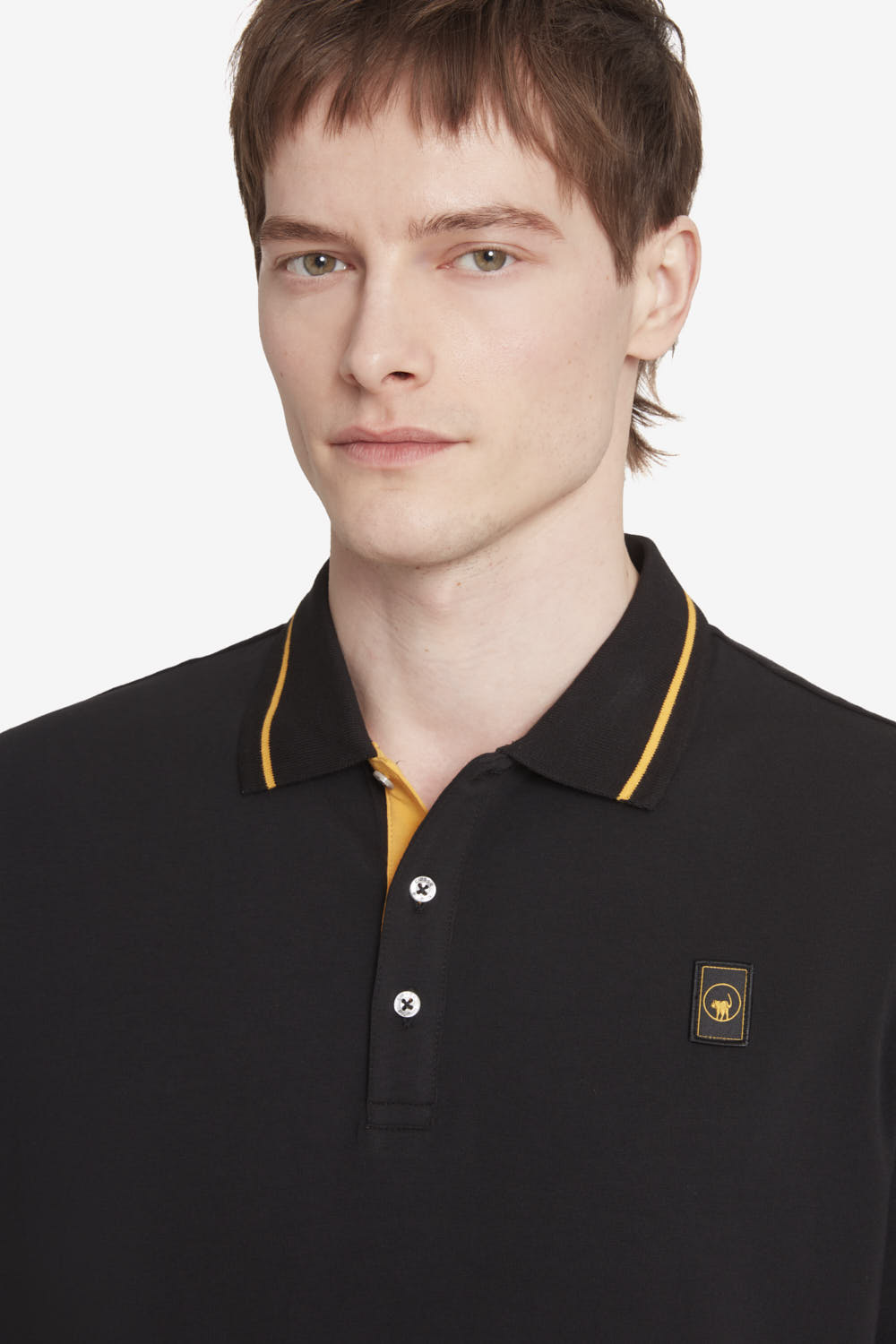 ciesse-outdoor-saxon-4-0-polo-herren-schwarz-baumwolle image 3