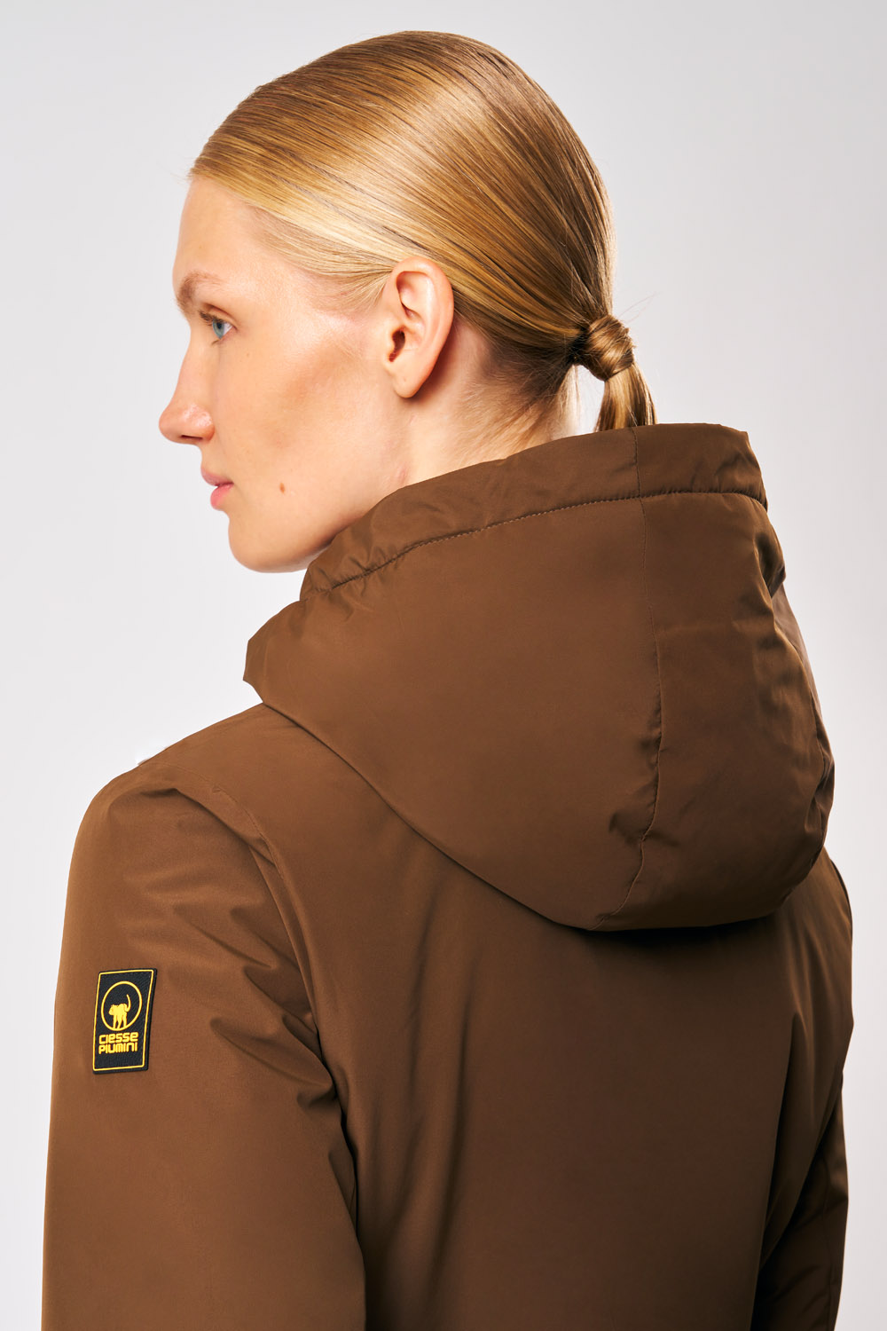 ciesse-outdoor-matilda-winterjacke-damen-moka-lang-kapuze image 4