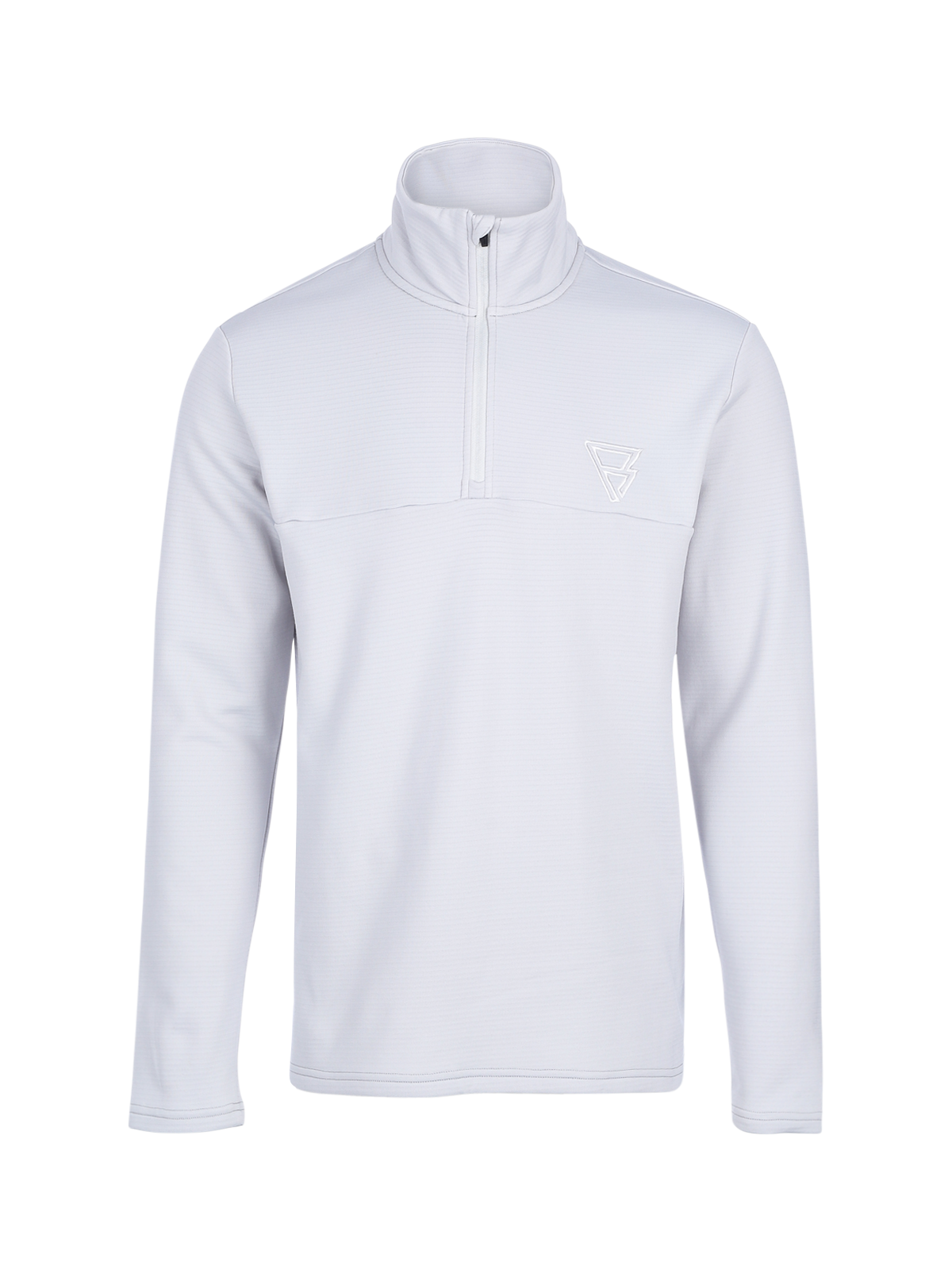 brunotti-daronst-fleecejacke-herren-soft-grey-halbzip image 7