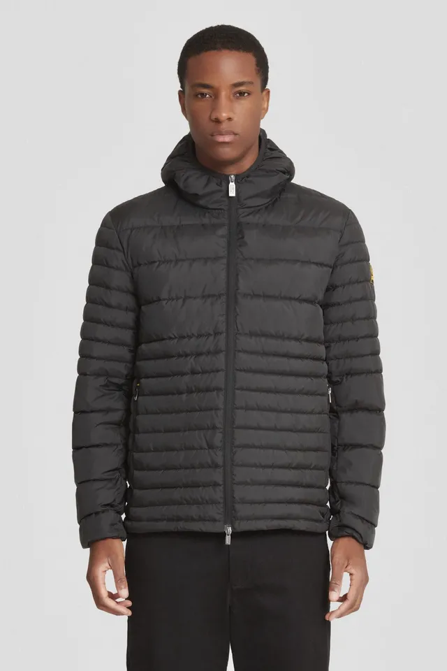 ciesse-piumini-daunenjacke-schwarz-mit-kapuze-wasserabweisend image 1