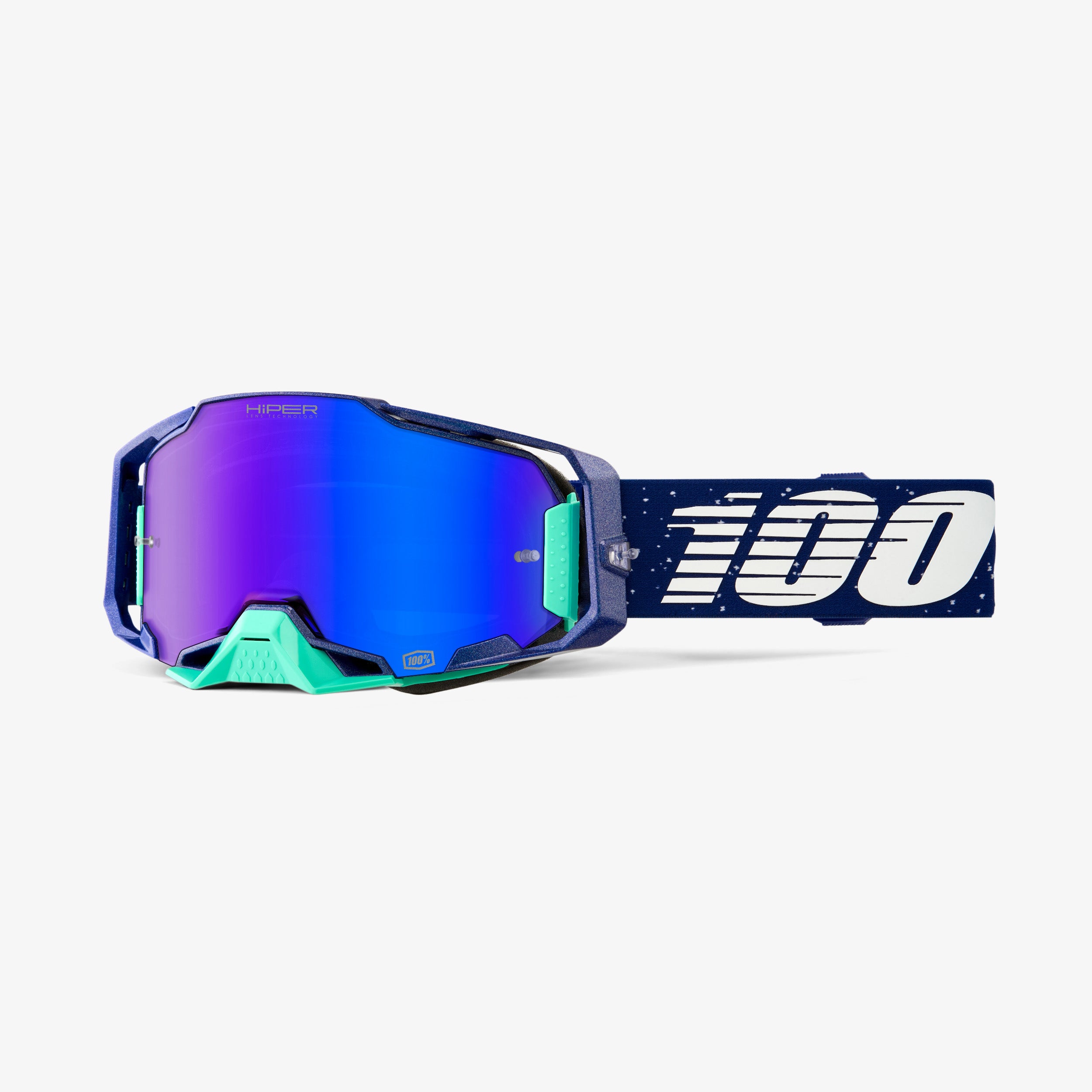 100-armega-goggle-noche-motocrossbrille-blue-mirror image 1