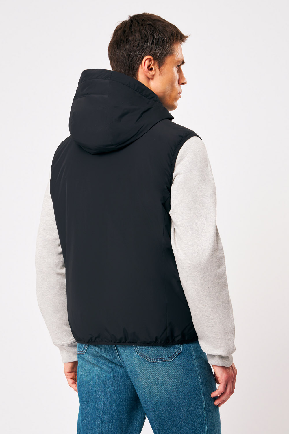ciesse-outdoor-kenzen-weste-herren-schwarz-wattiert-kapuze image 5