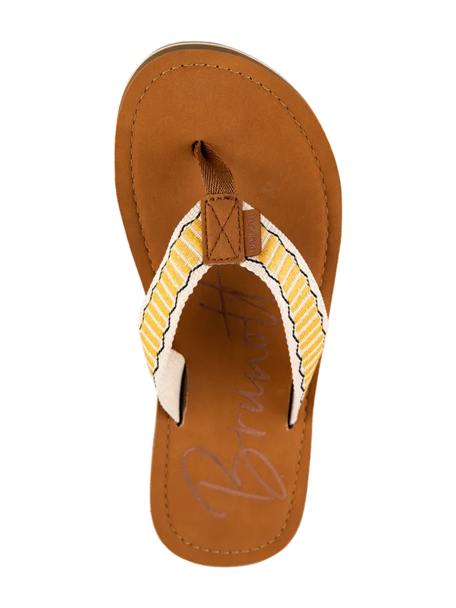 brunotti-gael-damen-flip-flops-beige-biscuit-kunstleder image 1