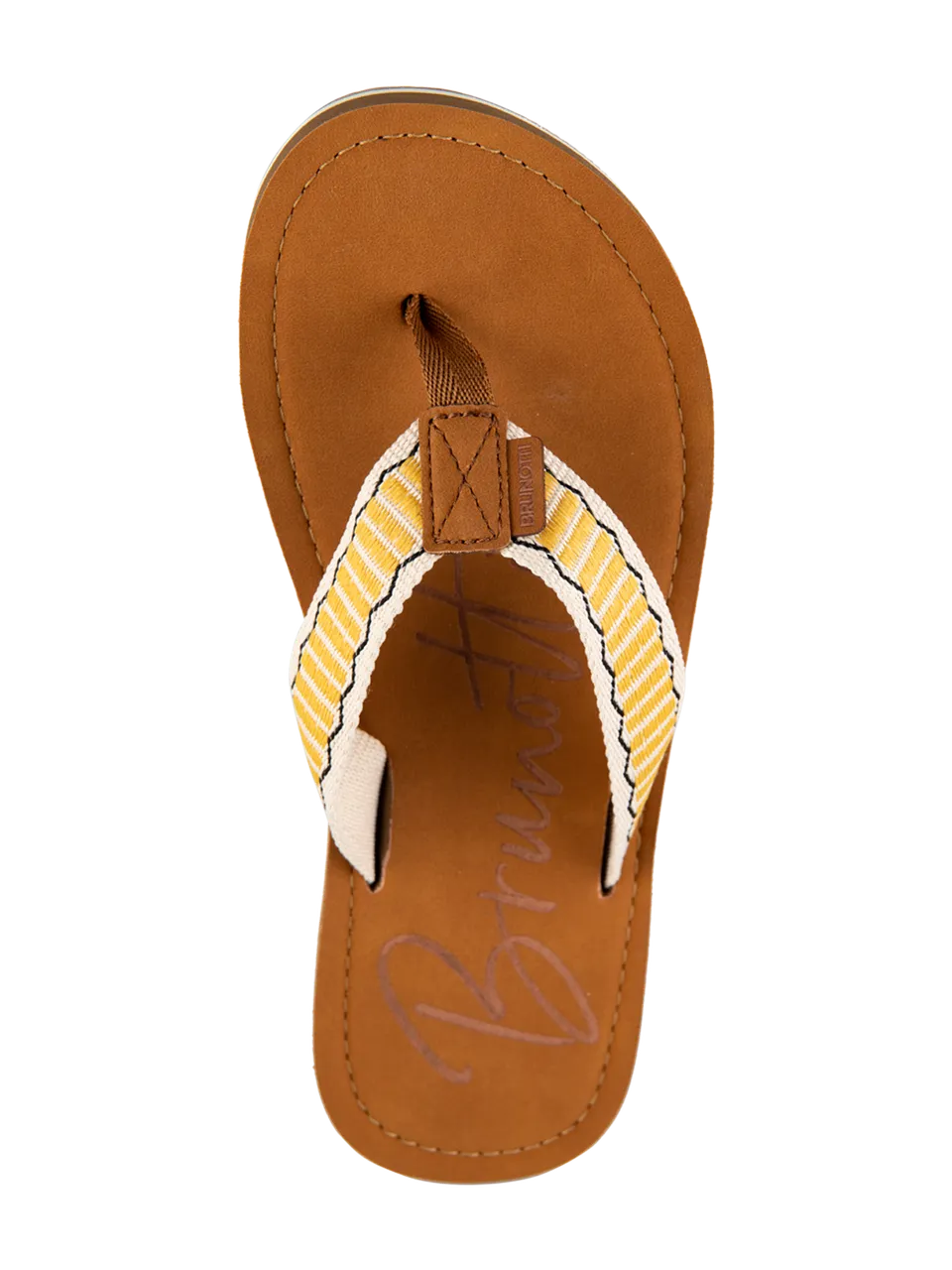 brunotti-gael-damen-flip-flops-beige-biscuit-kunstleder image 1