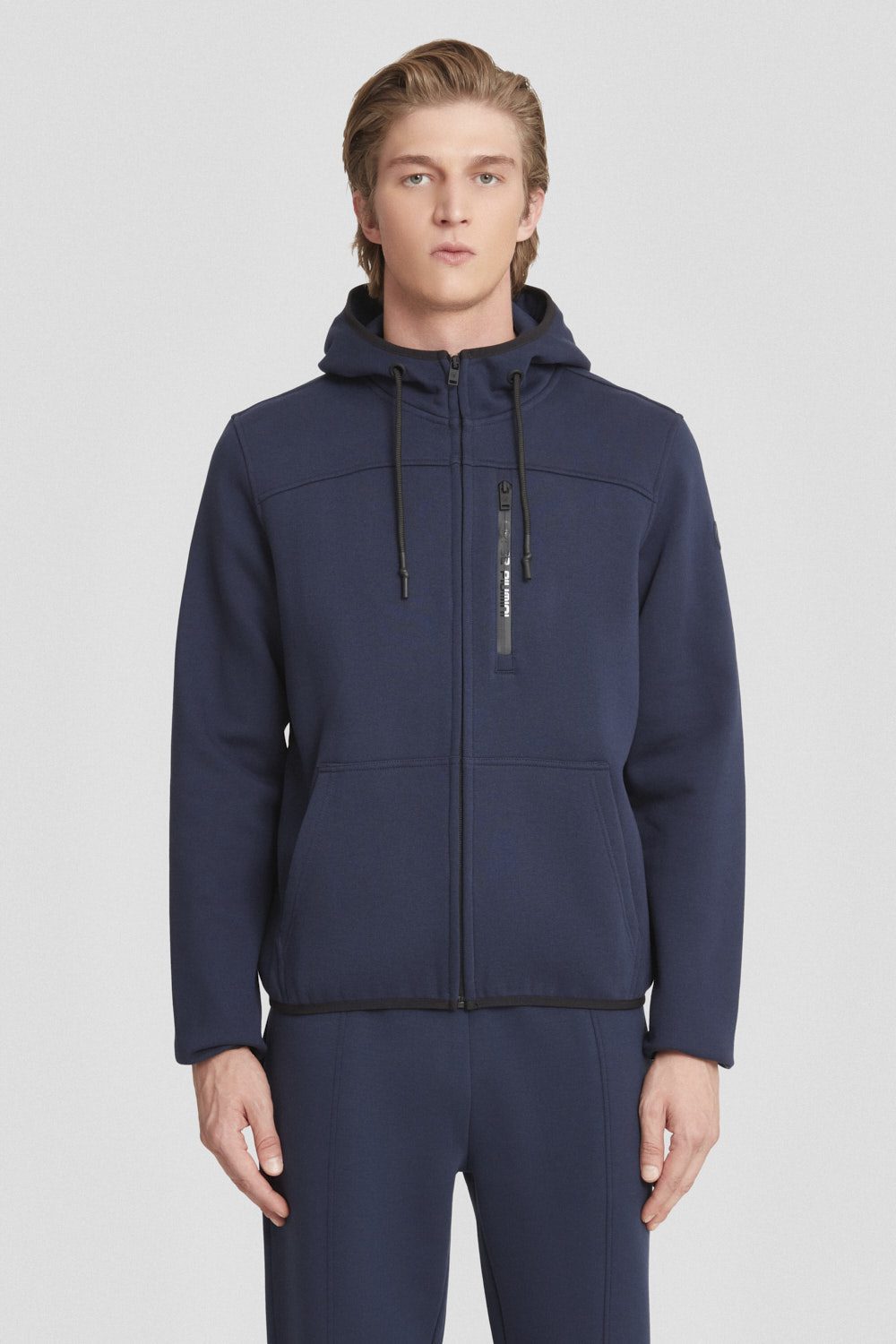 ciesse-outdoor-felpe-hoodie-blau-kapuze-brusttasche image 2