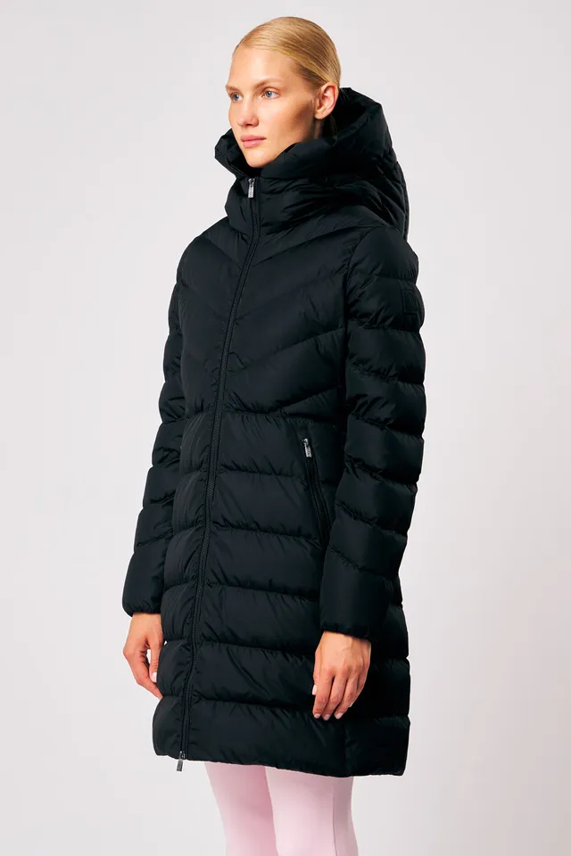 ciesse-outdoor-rebecca-daunenmantel-damen-schwarz-lang image 1